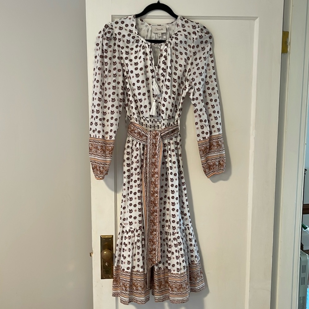 Cleobella cotton long sleeve dress M